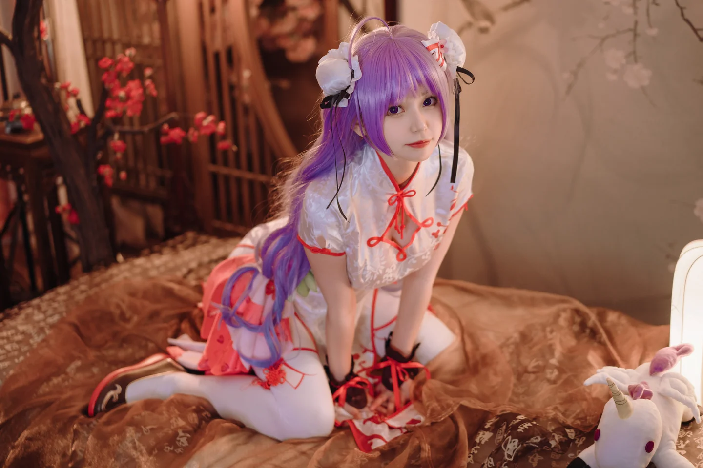 猫大人 - 碧蓝航线 独角兽 旗袍 [22P-348MB] tg@simisebaisi 【丝足阁】016.webp